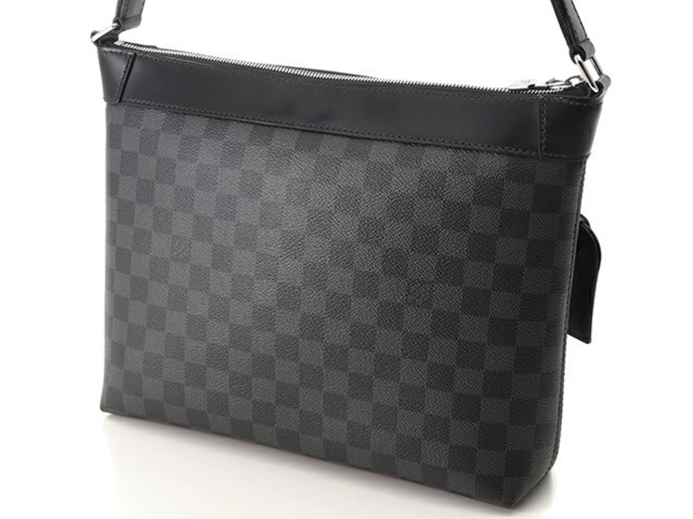 Louis Vuitton Graphite Black Shoulder Damier NM Mick Bag Black